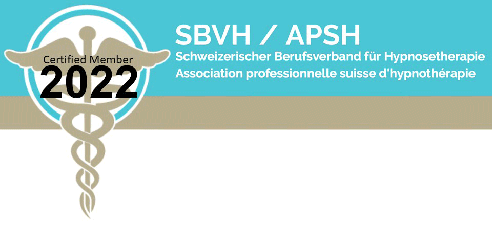 Logo - Certified Member 2022 - SBVH - Schweizerischer Berufsverband für Hypnosetherapie